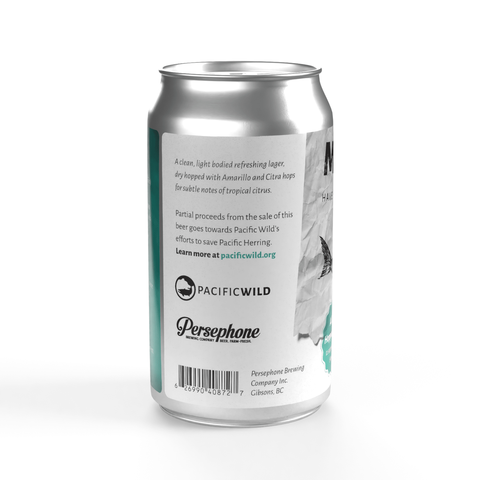 Herring Beer Pacific Wild Persephone Collaboration