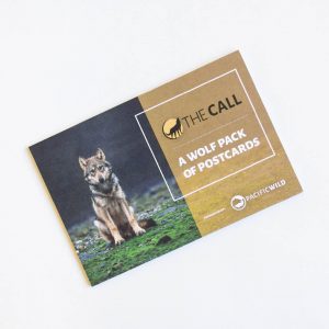 A Pack of Blank Wolf Post Cards